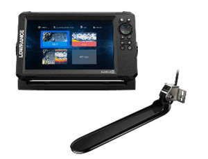 LOWRANCE EAGLE 9 W/TRIPLESHOT T/M TRANSDUCER & DISCOVER ONBOARD CHART
