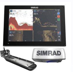 SIMRAD NSX™ 3009 RADAR BUNDLE - HALO20+ RADAR DOME & ACTIVE IMAGING™ 3-IN-1 TRANSDUCER