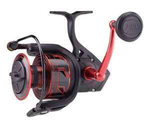 The Penn Battle lll 8000HS Spinning Reel has a power knob that allows you to fight fish for a long period of time. This reel is capable of catching everything. Great for tuna, wahoo, tarpon, king fish, mahi mahi, grouper, snapper, sailfish, permit, sharks, red fish, and many more species. This light weight reel allow for casting lures for long periods of time without tiring out. Great reel for inshore, nearshore, offshore, and more.
