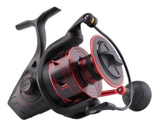 Load image into Gallery viewer, The Penn battle lll 8000HS Spinning reel is a great reel that can catch any fish any where. Great for drifting, trolling, casting, anchoring, jigging, bottom fishing and more. Ideal for catching big fish on bridges, docks, piers, surf, beach, jetties, flats, nearshore, offshore and more. This light weight reel can be used for hours without causing you to get tired out because of it lightweight. Great reel for beginner and pro anglers at an affordable price with fast free 1-3 tracked shipping.
