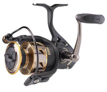 Load image into Gallery viewer, Penn Battle lll 4000 Spinning Reel Great for Saltwater Inshore Pelagic Species Saltwater Flats Surf/Pier Max drag of 15lb | 6.8kg Front Drag  with a Gear Ratios of 6.2:1 and Line Speed 37&quot; | 94cm Material Anodized Aluminum Maximum Test - Mono yds/lb 270/8 220/10 165/12 Maximum Test - Braided	360/15 260/20 185/30 Retrieve Dual-Position Warranty of One Year Weight 12.35 Ounces
