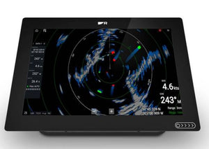 Raymarine axiom plus is optimal for navigation has new day/ night palettes and are 25% brighter. Raymarine's radar allows for tracking incoming vessels with smoke trails, while showing the direction of a vessel and speed. With many more advanced features. Great for sail boats, yachts, center consoles, skiffs, bay boats, sport fishes, flats boats, deck boats, cabin cruisers and more.