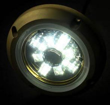 Load image into Gallery viewer, WEST MARINE Round 12 LED Underwater Light with Bronze Housing, RGBW

