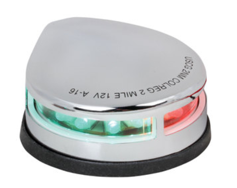 WEST MARINE Deck Mount LED Bi-Color Navigation Light