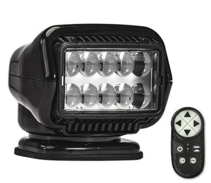 GOLIGHT STRYKER ST SERIES PORTABLE MAGNETIC BASE BLACK LED W/WIRELESS HANDHELD REMOTE