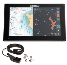 Load image into Gallery viewer, SIMRAD NSX™ 3009 9&quot; COMBO CHARTPLOTTER &amp; FISHFINDER W/HDI TRANSDUCER
