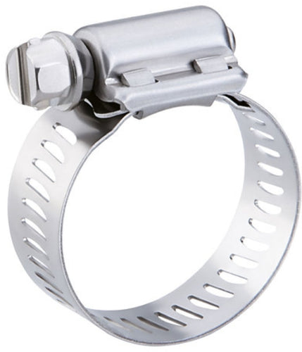 BREEZE 300-Series Stainless Steel Hose Clamps (10-Pack) Ideal for all Out boards Jet engines and inboards. Yamaha, Mercury, Suzuki, honda, mercruiser, tomathsu, and more. Dependable choice for most above- and below-the-waterline clamping applications. All-stainless steel construction assures corrosion resistance. Clamps exceed all SAE requirements and comply with ABYC requirements for onboard clamping applications.  Size 06 to 188 SAE clamps.