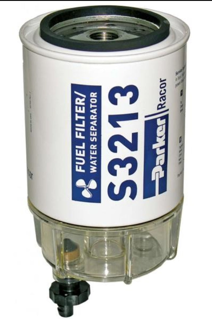RACOR B32013 Spin-On Fuel Filter/Water Separator, 10 Microns