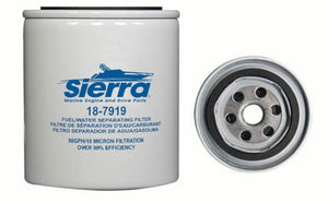 SIERRA 18-7919 Spin-On Fuel Filter, 10 Micron