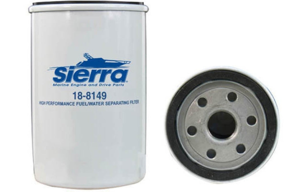 SIERRA 18-8149 High Capacity Fuel Filter/Water Separator, 10 Micron
