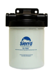 SIERRA 18-7982-1 Fuel Filter/Water Separator Kit 1/4" Aluminum, Tall