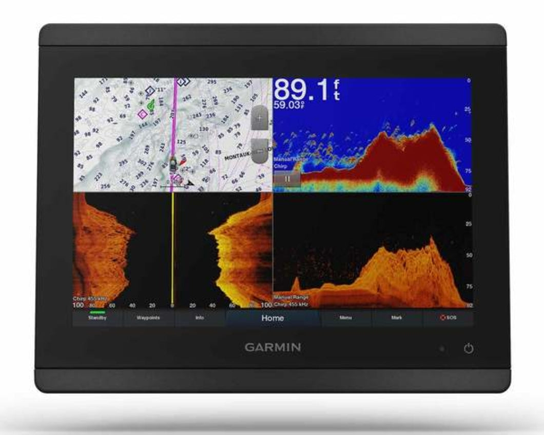 GARMIN GPSMAP 8610xsv Multifunction Display with Sonar and BlueChart G3 and LakeVu G3 Charts