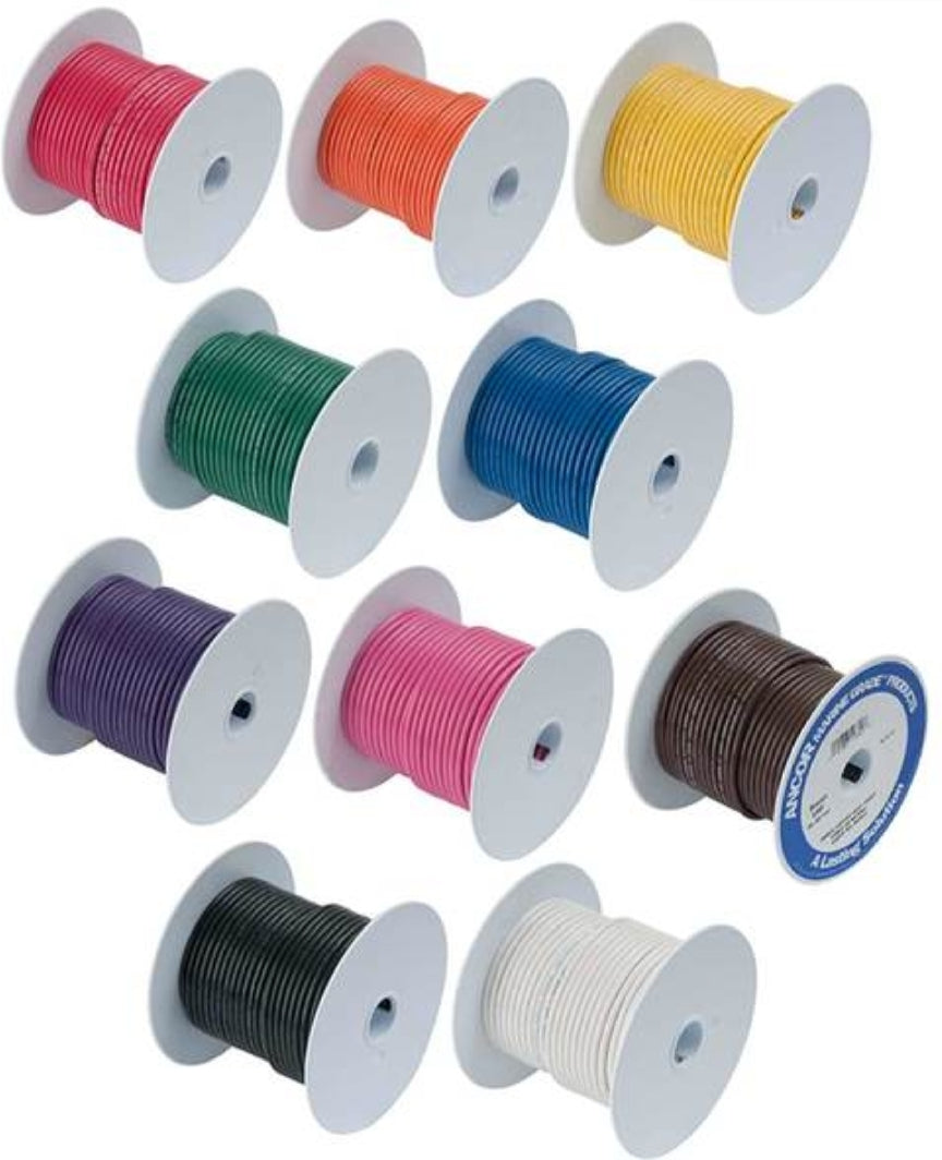 ANCOR 18 AWG Primary Wire, 100' Spools