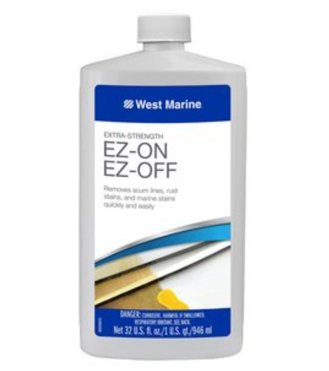 WEST MARINE EZ-ON EZ-OFF Hull & Bottom Cleaner, 32 oz.