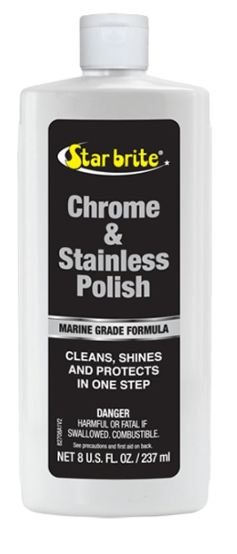 Star Brite Chrome & Stainless Polish - 8 oz