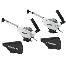 Load image into Gallery viewer, CANNON OPTIMUM™ 10 TOURNAMENT SERIES (TS) BT ELECTRIC DOWNRIGGER 2-PACK W/BLACK COVERS
