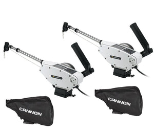 CANNON OPTIMUM™ 10 TOURNAMENT SERIES (TS) BT ELECTRIC DOWNRIGGER 2-PACK W/BLACK COVERS