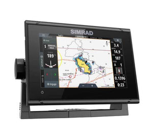 SIMRAD GO7 XSR Fishfinder/Chartplotter Combo with HDI Transducer and C-MAP DISCOVER Charts