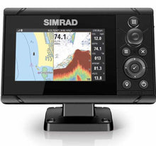 Load image into Gallery viewer, SIMRAD Cruise 5 Chartplotter/Fishfinder Combo with 83/200 Transducer and US Coastal Charts
