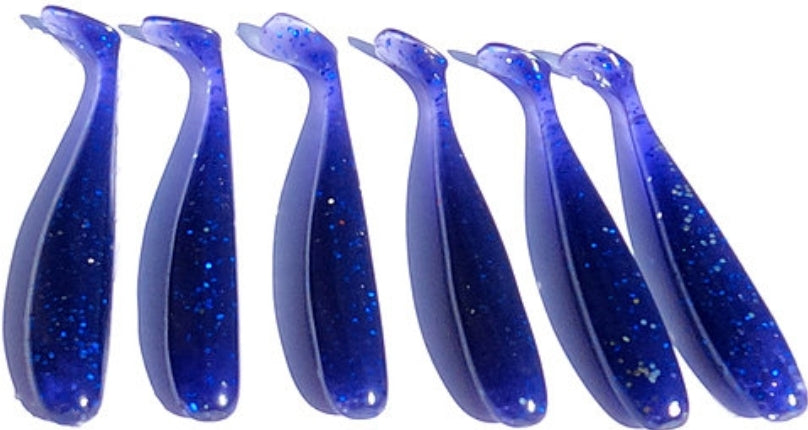 Anthony's Ocean Were On Series 4 in Purple Scented Paddle tail Lure 6 Pack