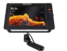Load image into Gallery viewer, RAYMARINE Element 12HV Fishfinder/Chartplotter Combo with HV-100 Transom-Mount Transducer and Navionics Nav+ US/Canada Charts
