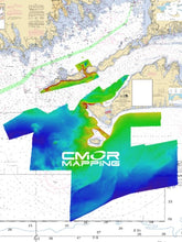 Load image into Gallery viewer, CMOR MAPPING LONG / BLOCK ISLAND SOUND / MARTHA&#39;S VINEYARD For Simrad, Lowrance, B&amp;G, Mercury Vessel View

