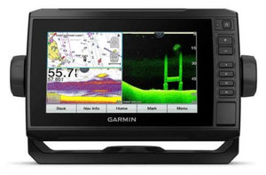 GARMIN ECHOMAP UHD 74cv Chartplotter/Fishfinder Combo with GT24 Transducer and US Coastal G3 Charts
