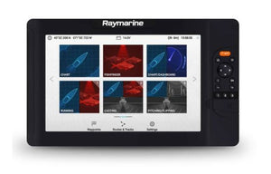 RAYMARINE Element 12HV Fishfinder/Chartplotter Combo with HV-100 Transom-Mount Transducer and Navionics Nav+ US/Canada Charts