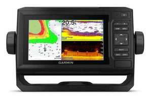 GARMIN ECHOMAP UHD 63cv Chartplotter/Fishfinder Combo with US LakeVu g3 Cartography and with GT24 Transducer