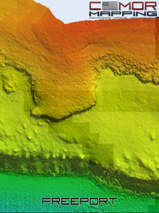CMOR MAPPING BAHAMAS 3D RELIEF SHADING For Raymarine