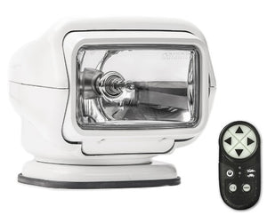 GOLIGHT STRYKER ST SERIES PERMANENT MOUNT WHITE 12V HALOGEN W/HARD WIRED DASH MOUNT REMOTE