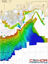 Load image into Gallery viewer, CMOR MAPPING EAST GULF OF MEXICO V3 For Raymarine

