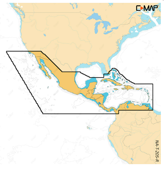 C-MAP REVEAL™ X - HAWAII MARSHALL ISLANDS FRENCH POLYNESIA