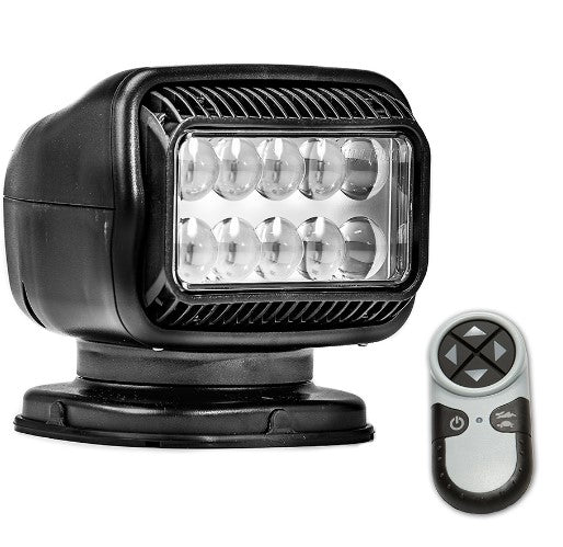 GOLIGHT RADIORAY GT SERIES PERMANENT MOUNT - WHITE LED - HARD WIRED DASH MOUNT REMOTE