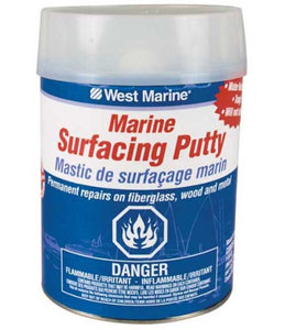 EVERCOAT Marine Surfacing Putty, Quart