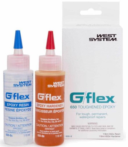 WEST SYSTEM G/flex 650-8 Liquid Epoxy, Resin and Hardener