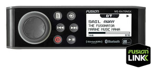 FUSION MS-RA70NSX STEREO W/BT/AM/FM/SIRIUSXM - 2 ZONE
