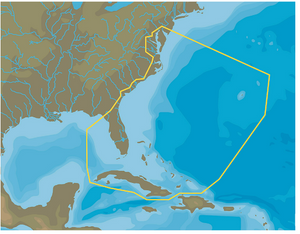 C-MAP 4D NA-063 CHESAPEAKE BAY TO CUBA - MICROSD™/SD™