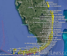 Load image into Gallery viewer, StrikeLines South Florida and Keys Reefs and Hardbottom
