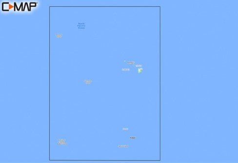 C-MAP REVEAL COASTAL - Hawaii, Marshall Is., French Polynesia