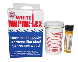 TRAVACO Marine-Tex® Epoxy Putty Repair Kit, White