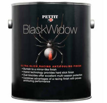 Load image into Gallery viewer, PETTIT PAINT Black Widow Bottom Paint Gallon
