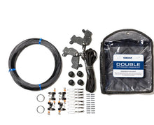 Load image into Gallery viewer, Gemlux DOUBLE OUTRIGGER RIGGING KIT WITH SWIVELS, ROPES, AND PULLEYS
