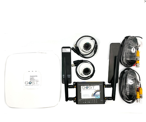 GOST WATCH HD XVR BASE PACKAGE W/4TB HARD DRIVE F/UP TO 8 CAMERAS
