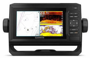 GARMIN ECHOMAP UHD 64cv Chartplotter/Fishfinder Combo with US Coastal g3 Charts and GT24 Transducer