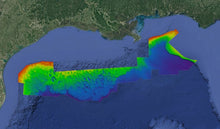 Load image into Gallery viewer, StrikeLines 3D Gulf of Mexico Deep Simrad, Lowrance, B&amp;G, Mercury Vessel View

