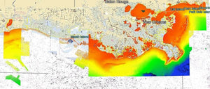 Strikelines 3D Louisiana Nearshore Simrad, Lowrance, B&G, Mercury Vessel View