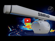 Load and play video in Gallery viewer, SIMRAD HALO™-6 PULSE COMPRESSION RADAR W/6&#39; ANTENNA, RI-12 INTERFACE MODULE &amp; 20M CABLE
