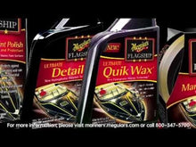 Load and play video in Gallery viewer, MEGUIARS Flagship Premium Marine Wax, Quart
