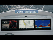 Load and play video in Gallery viewer, GARMIN GPSMAP 8612 Multifunction Display with Full HD In-plane Switching (IPS) Display and BlueChart G3 and LakeVu G3 Charts
